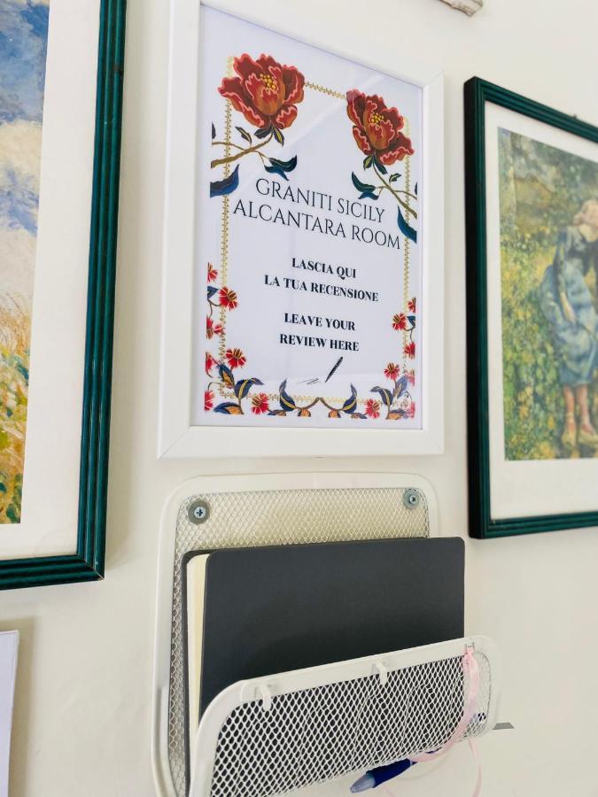 "The Gole Of Alcantara Living In The Dream'S Room" Graniti Dış mekan fotoğraf